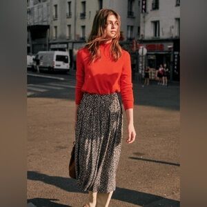 Sézane Elie Skirt, 38, Leopard